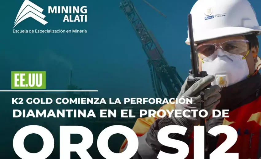 K2 Gold comienza la perforación diamantina en el proyecto de oro Si2, en Nevada