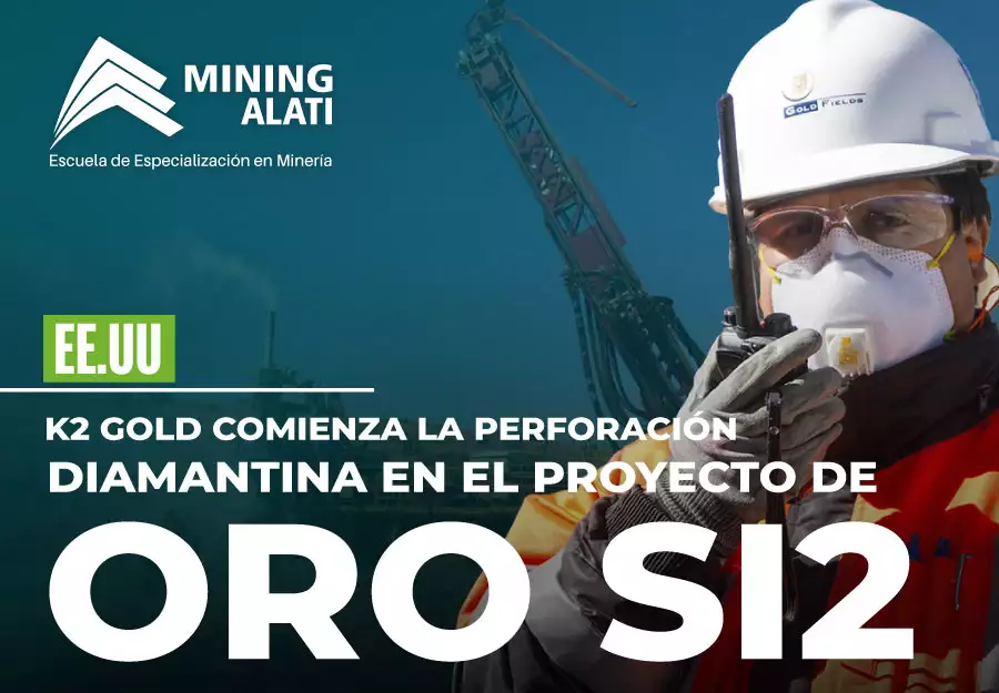 K2 Gold comienza la perforación diamantina en el proyecto de oro Si2, en Nevada