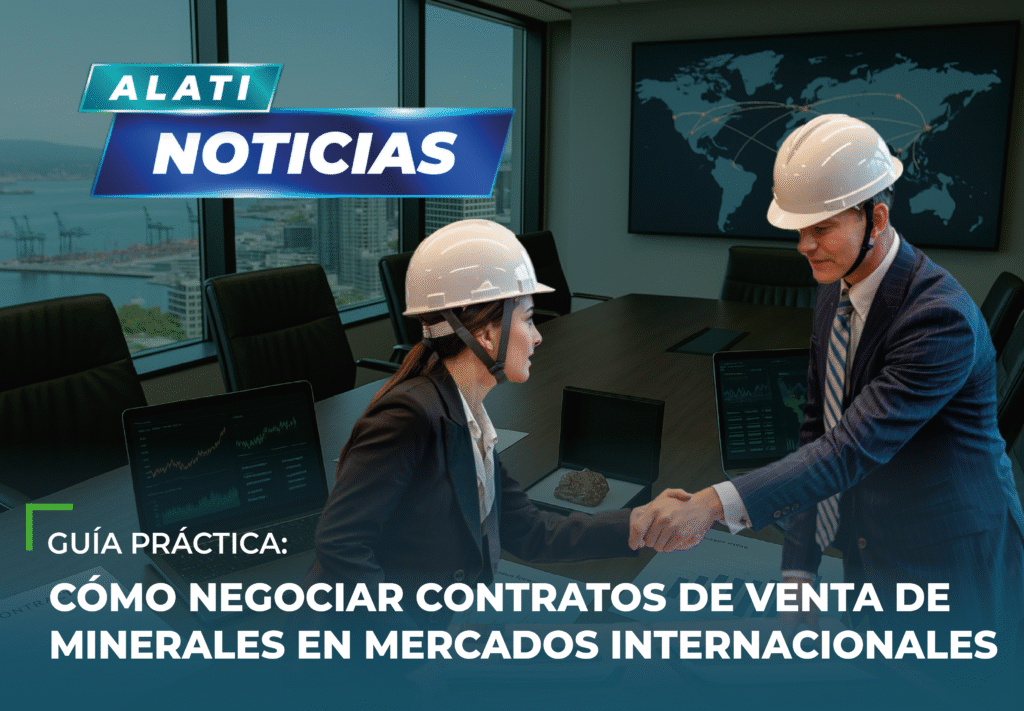 Guía práctica: cómo negociar contratos de venta de minerales en mercados internacionales