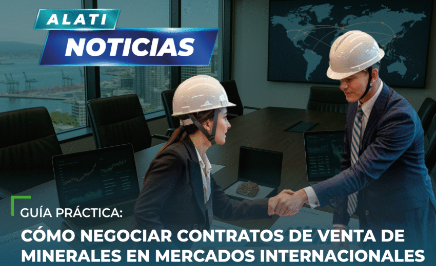 Guía práctica: cómo negociar contratos de venta de minerales en mercados internacionales